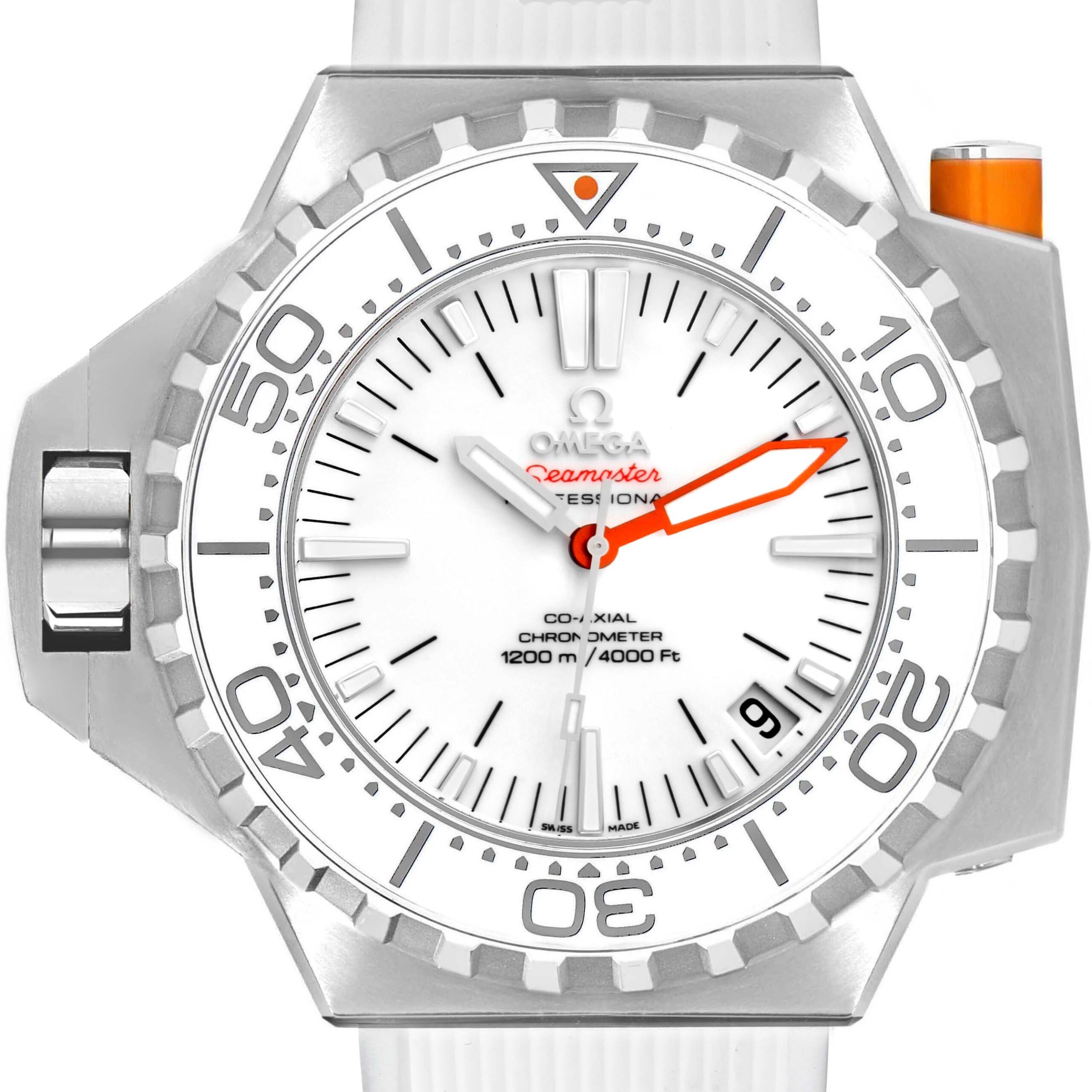 Omega Seamaster Ploprof 1200m Steel Mens Watch 224.32.55.21.04.001 Card