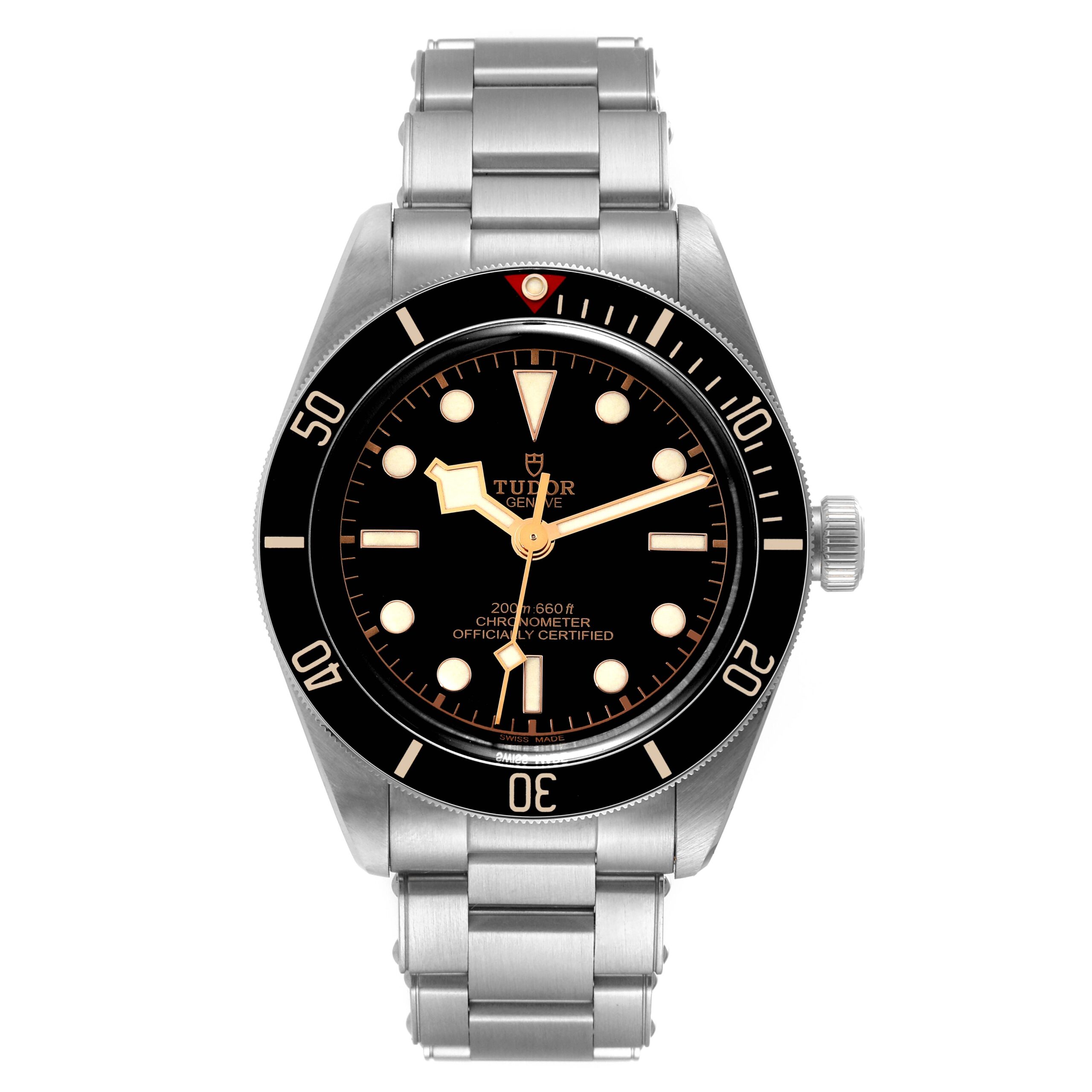 Tudor Black Bay Fifty Eight 39mm Black Dial Steel Mens Watch 79030 Box Card