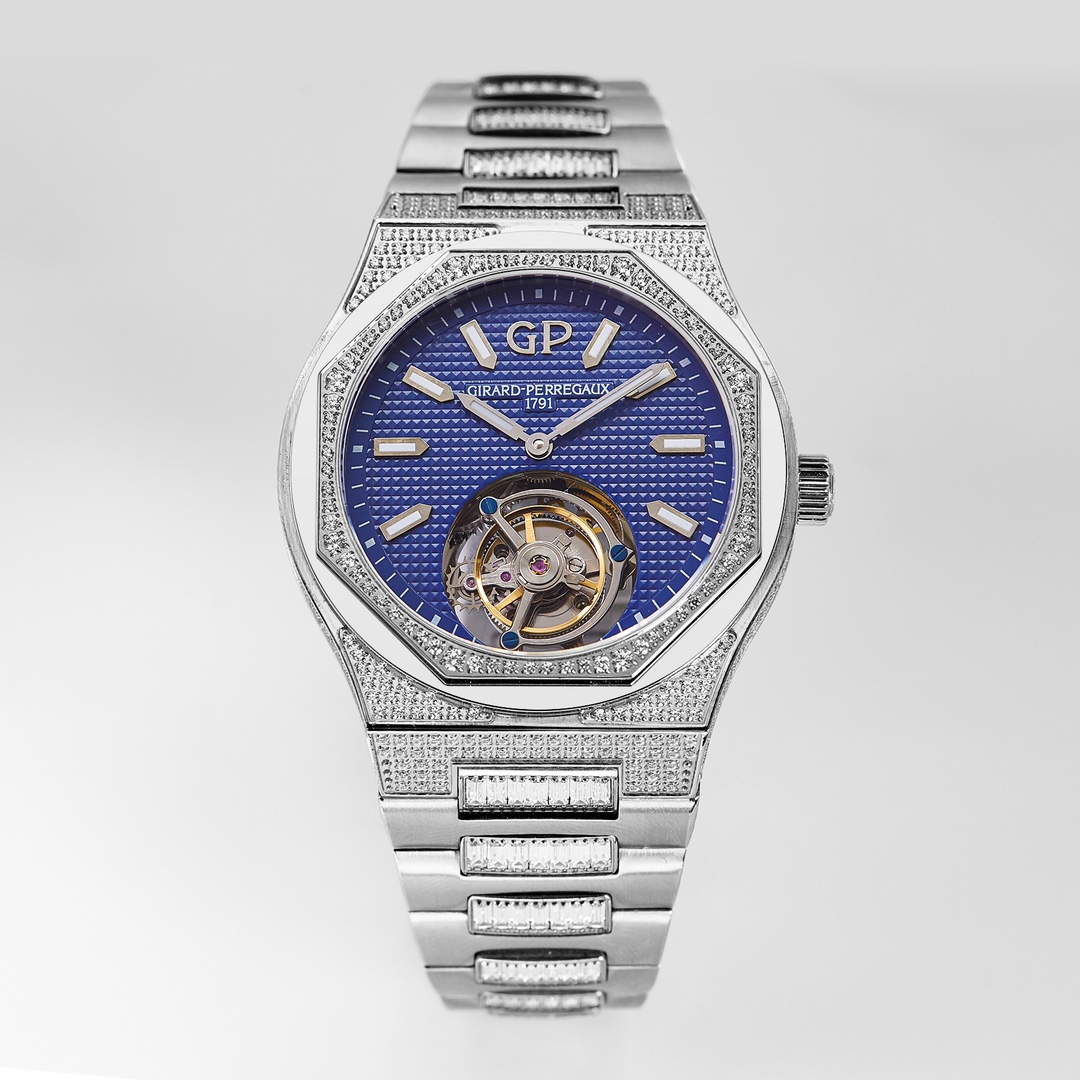 Girard-Perregaux Zhi. Perregaux GP Laureato Chronograph Laurel Tourbillon watch!