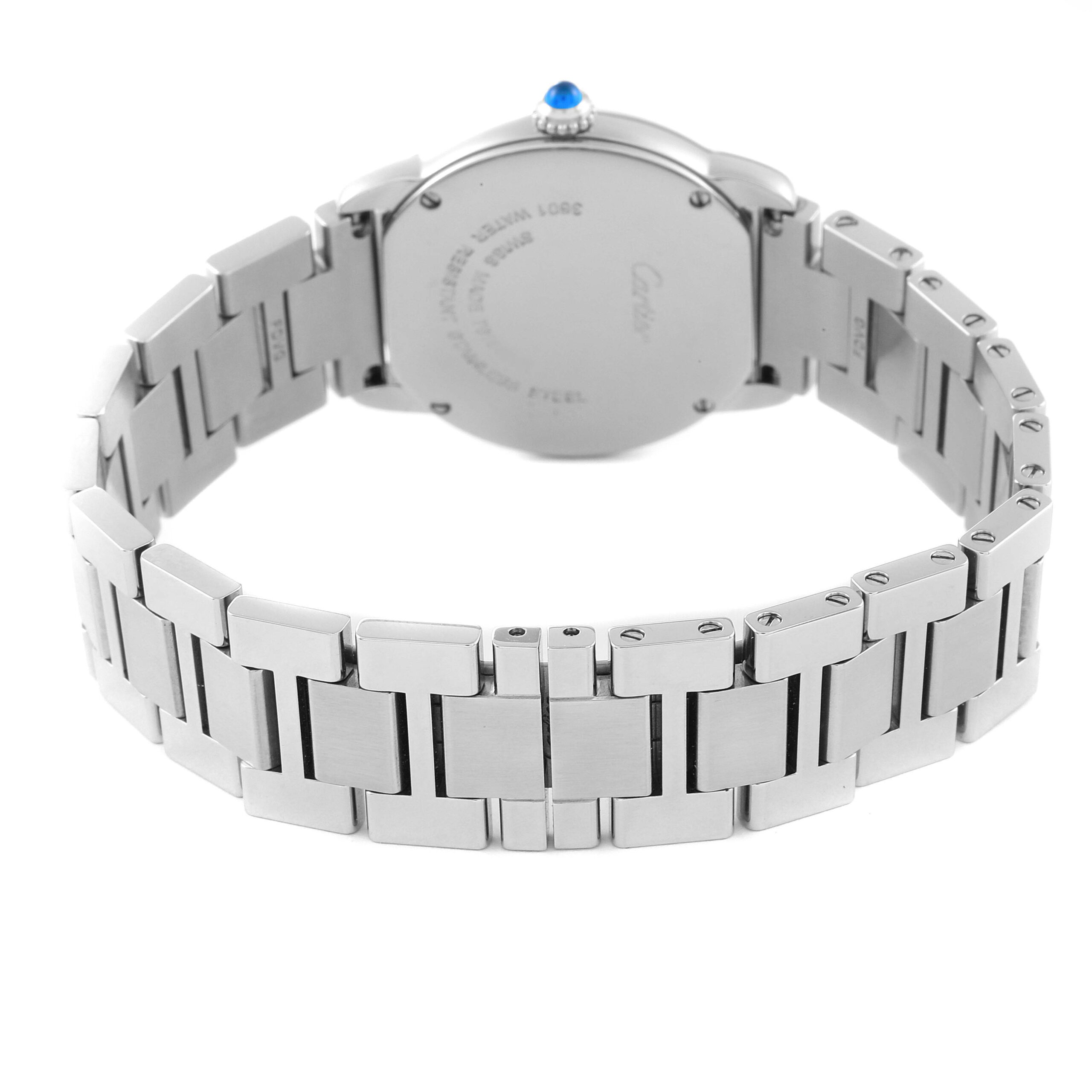 Cartier Ronde Solo Small Stainless Steel Quartz Ladies Watch W6701004 Box Papers