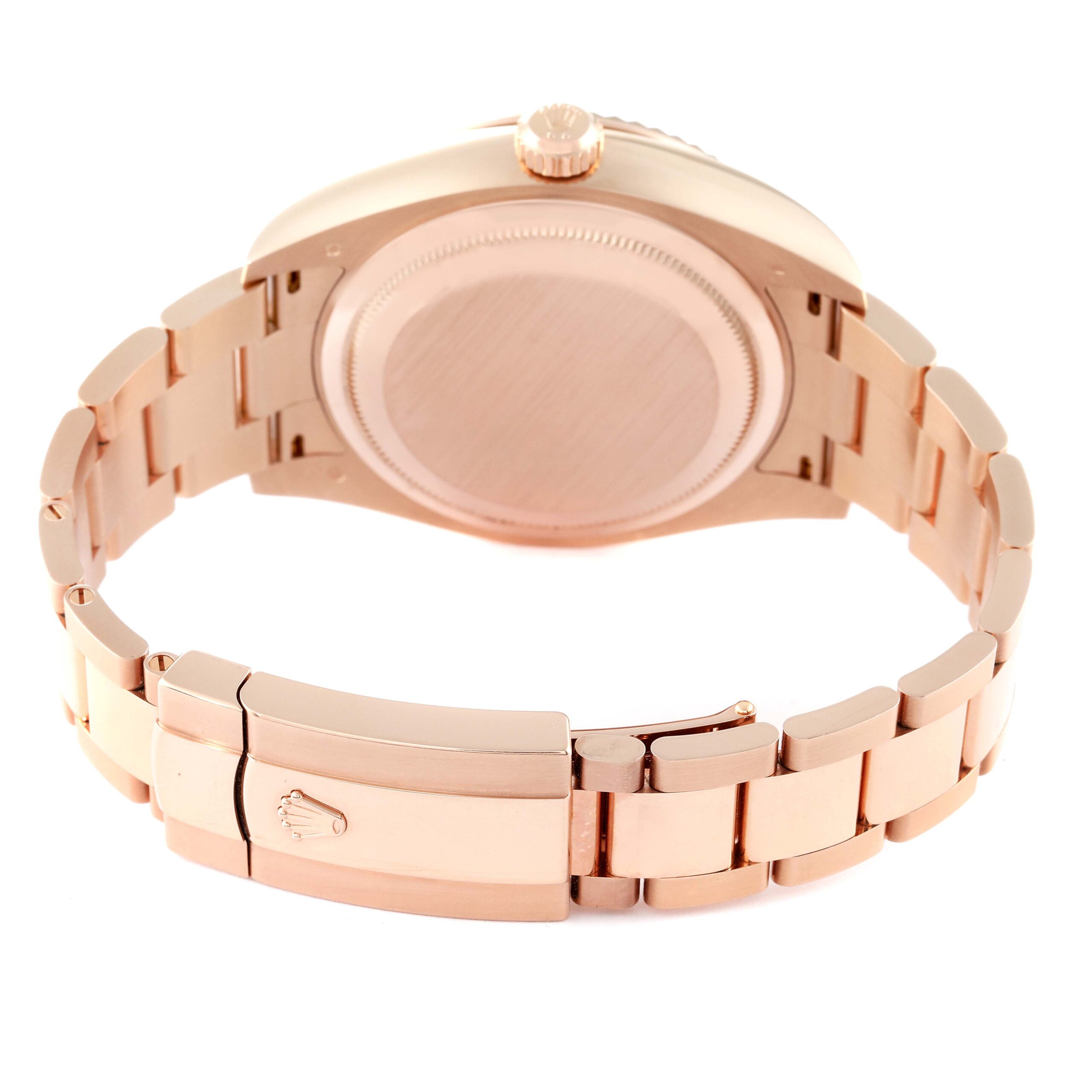 Rolex Sky-Dweller Rose Gold White Dial Mens Watch 326935 Box Card