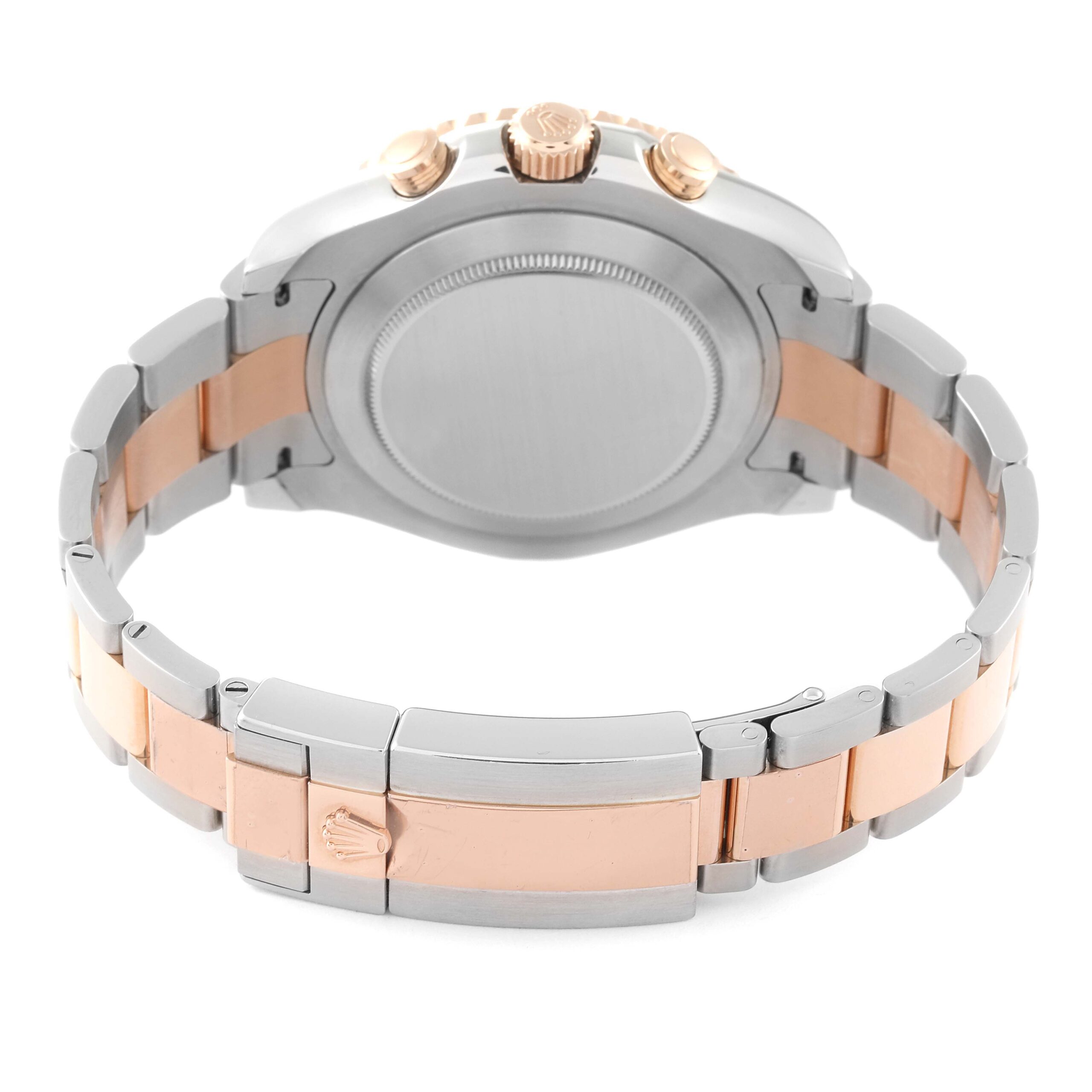 Rolex Yachtmaster II Steel Rose Gold Mens Watch 116681 Box Card