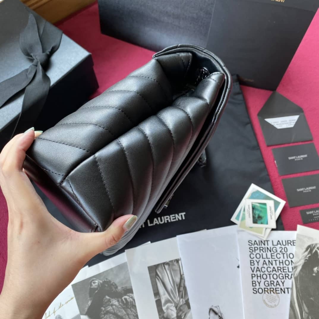 YSL Loulou Medium Quilted “Y” Leather Replica Bag