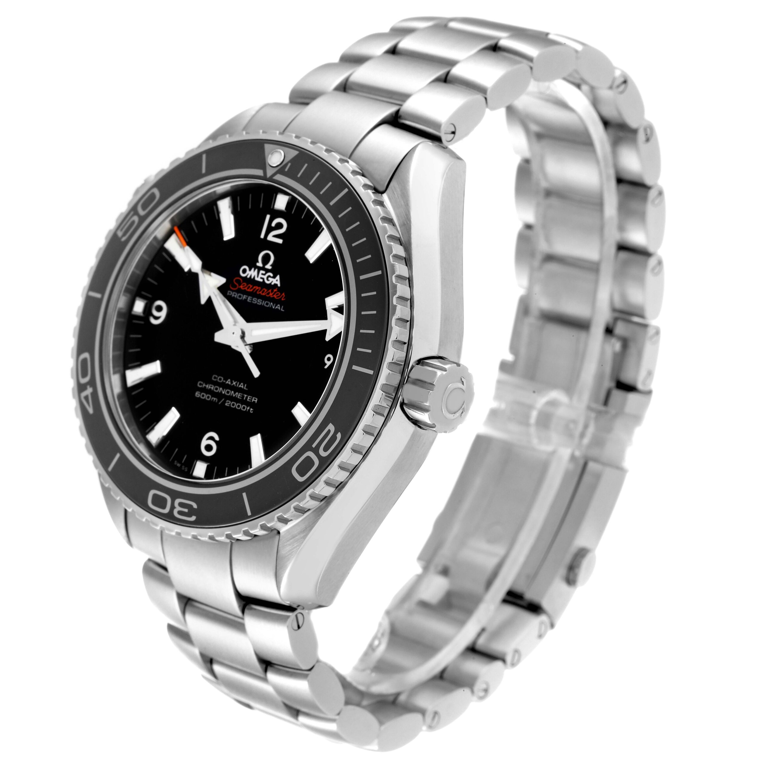 Omega Seamaster Planet Ocean 600M Steel Mens Watch 232.30.46.21.01.001 Box Card