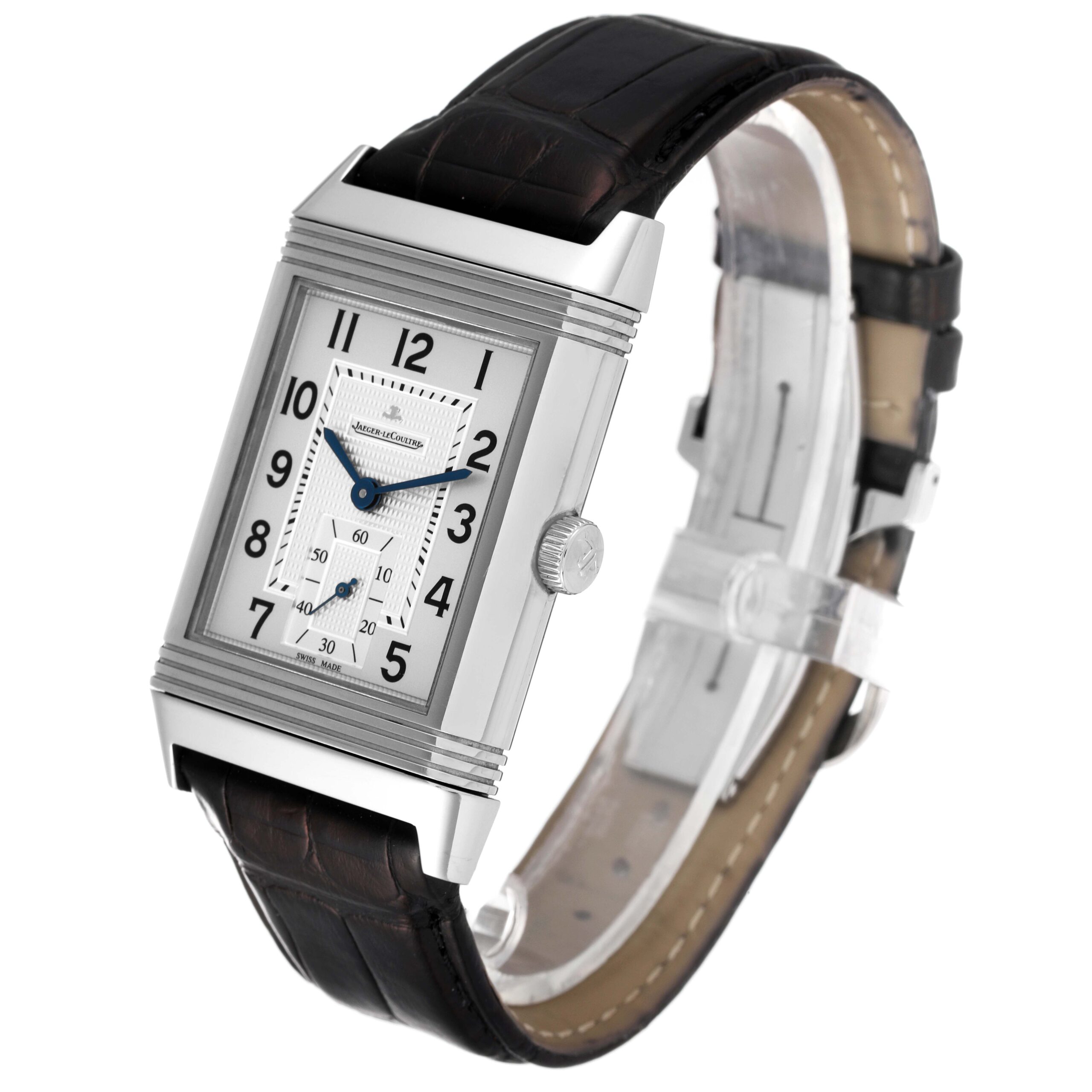 Jaeger LeCoultre Reverso Grande Steel Mens Watch 273.8.04 Q3738420