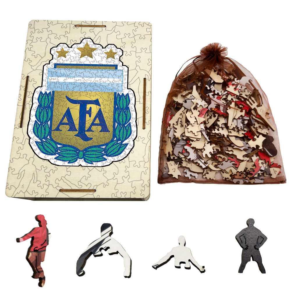 National Football Team--Wooden Puzzle