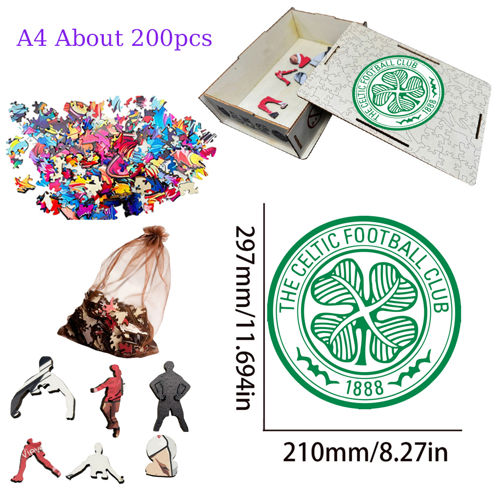 National Football Team--Wooden Puzzle