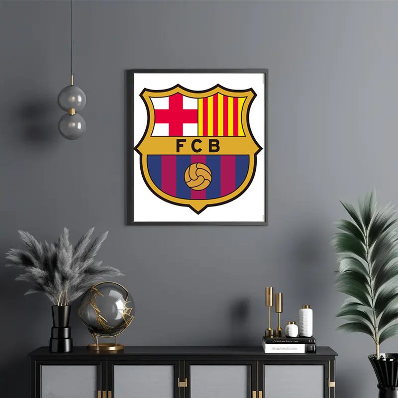 FC Bayern München,Deutscher Fussball - Bund,Atlético de Madrid,FC Barcelona,Real Madrid Club de Fútbol-Football Club Wooden Puzzle