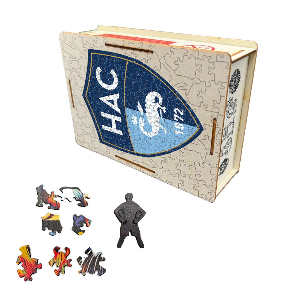 SCO Angers,Le Havre AC,Olympique de Marseille,Montpellier Hérault Sport Club,OGC Nice--Football Club Wooden Puzzle