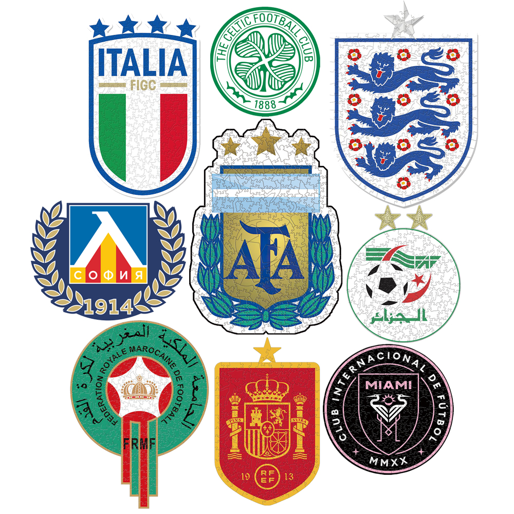 National Football Team--Wooden Puzzle