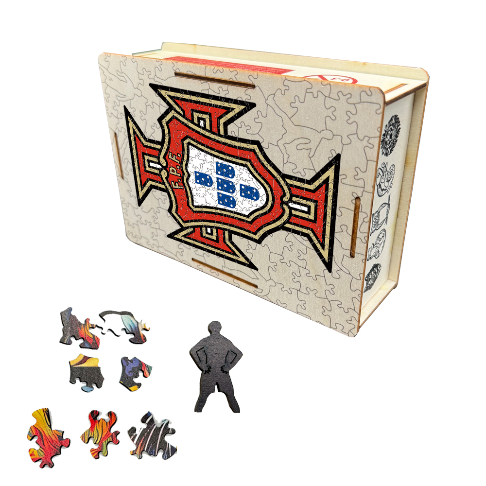 FC Porto,S.L. Benfica,Sporting CP---Football Club Wooden Puzzle