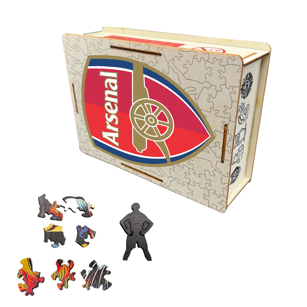 Aston Villa Football Club，Arsenal Football Club，Liverpool Football Club---Football Club Wooden Puzzle