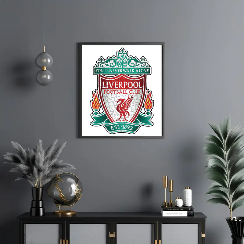 Aston Villa Football Club，Arsenal Football Club，Liverpool Football Club---Football Club Wooden Puzzle