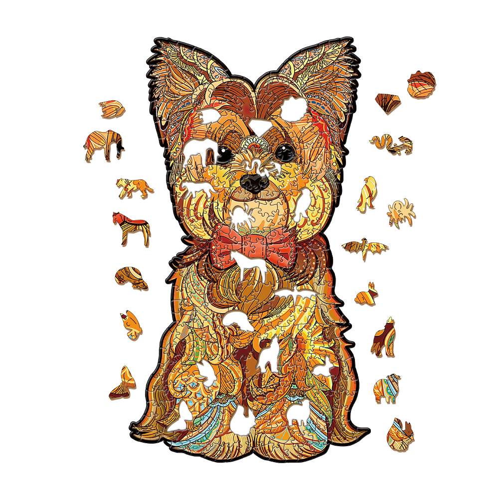 Animal Wooden Puzzle-Lovely dog