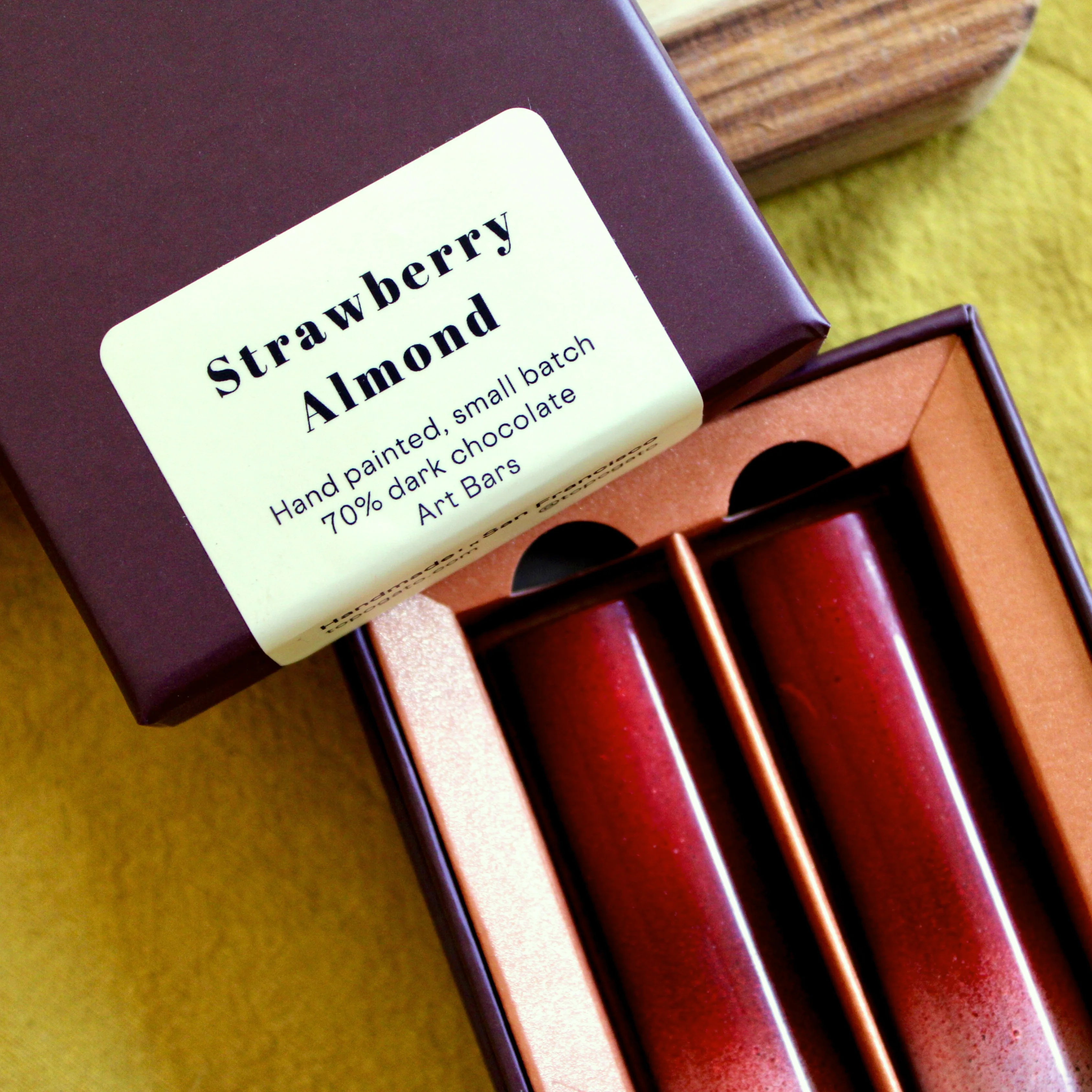 Strawberry Almond Chocolate Bars