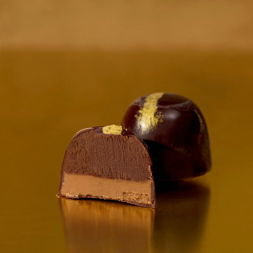 Chocolate Banana Pudding Bonbons - Petrova Chocolates