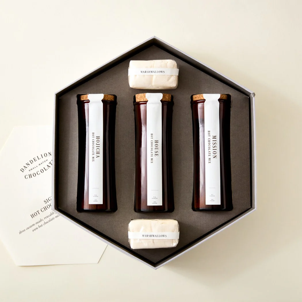 Signature Hot Chocolate Mix Trio & Marshmallows