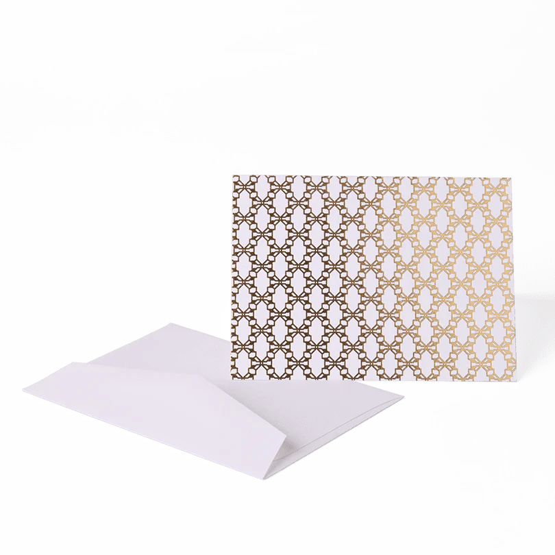 Gold-Foiled Notecard