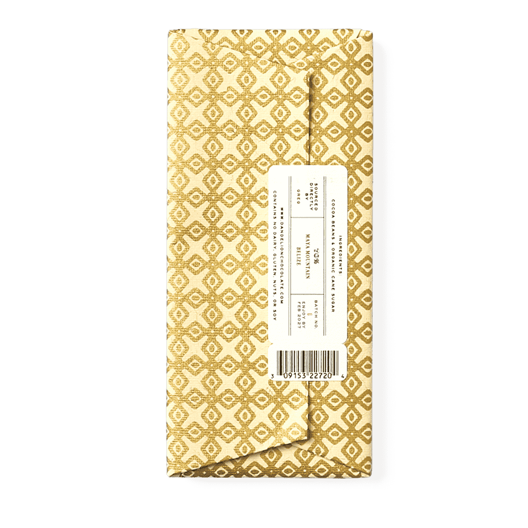 Maya Mountain, Belize 70% 2024 Harvest Single-Origin Chocolate Bar