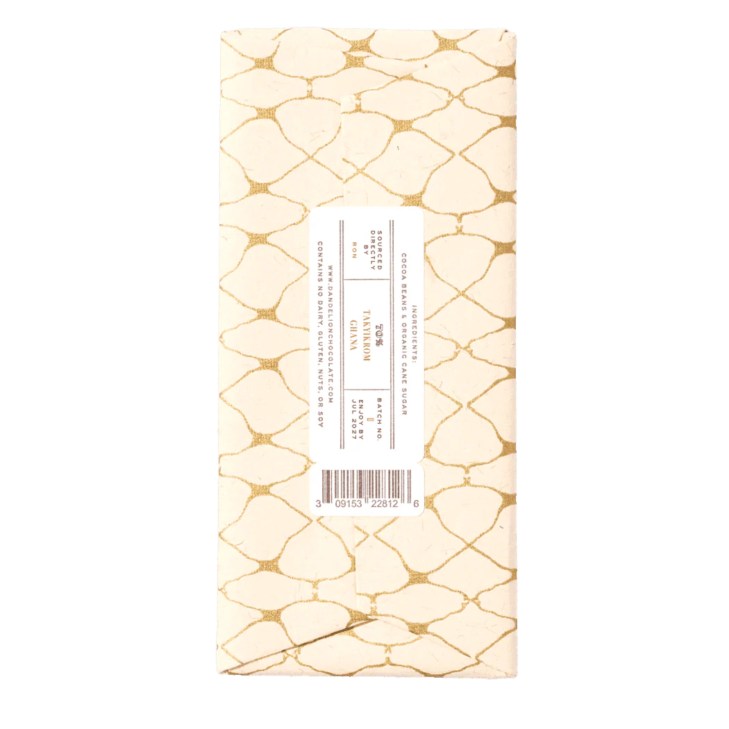 Takyikrom, Ghana 70% Single-Origin Chocolate Bar