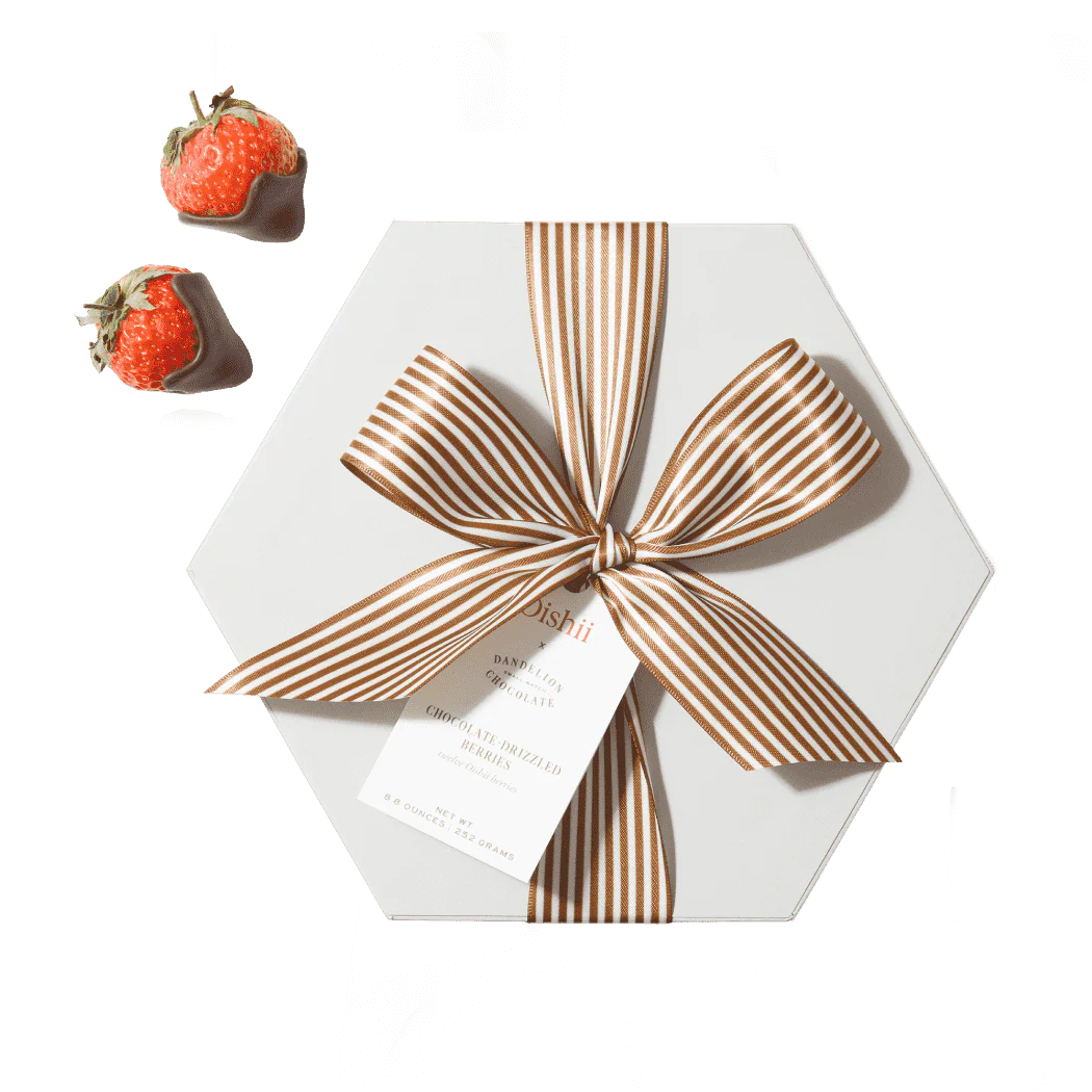 Chocolate-Drizzled Berries