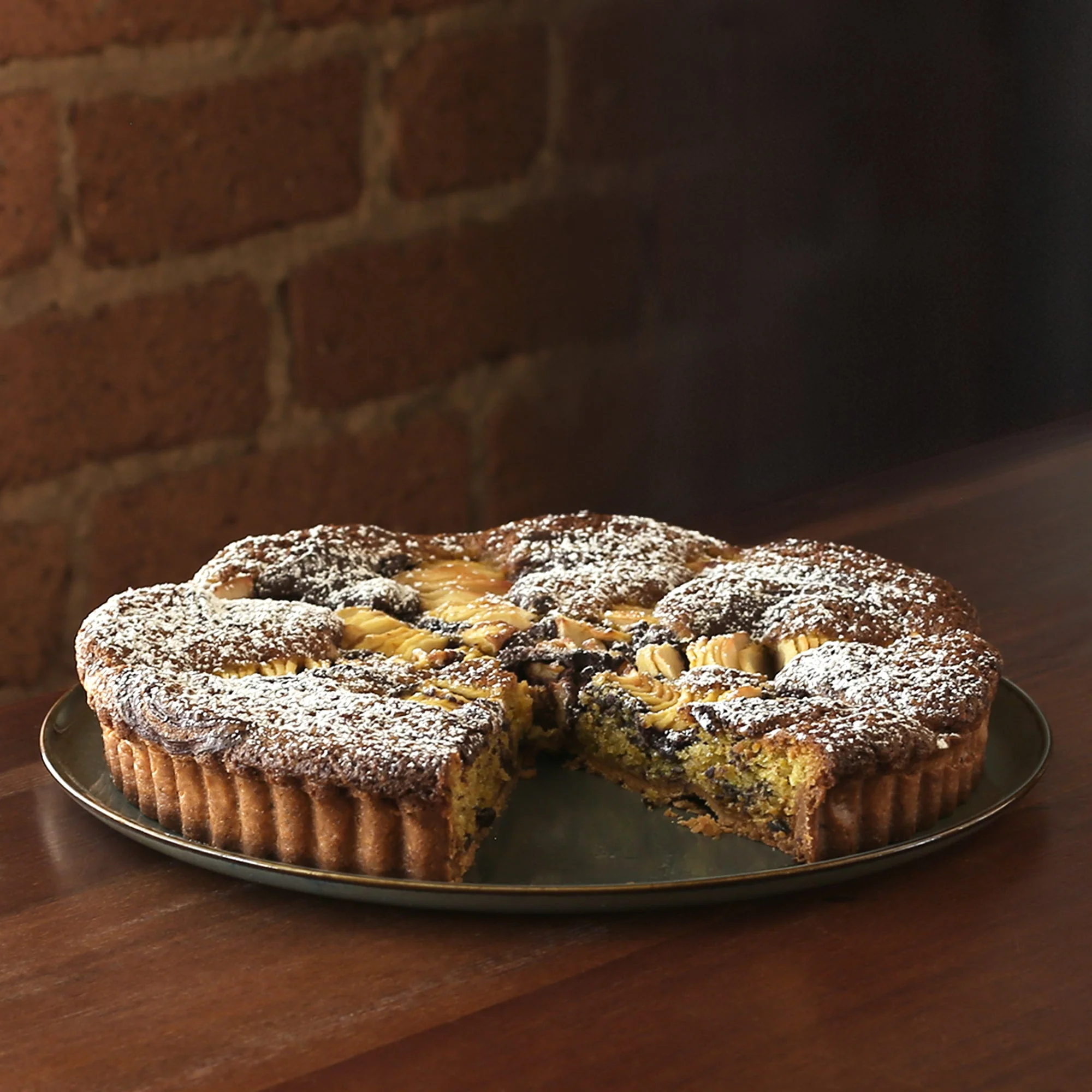 Pear Frangipane Tart