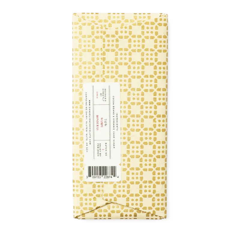 Wampu, Honduras 70% 2023 Harvest Single-Origin Chocolate Bar