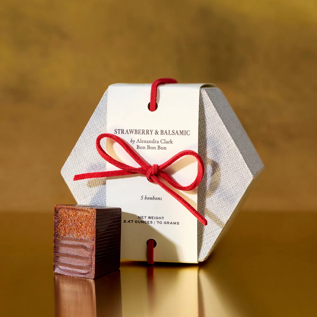 Strawberry Balsamic Bonbons - Bon Bon Bon