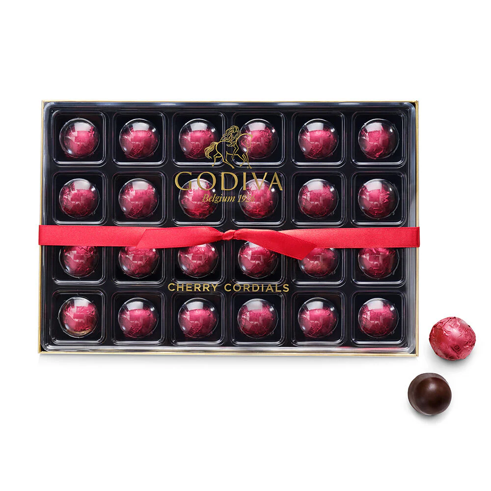 Cherry Cordial Gift Box, 24pc