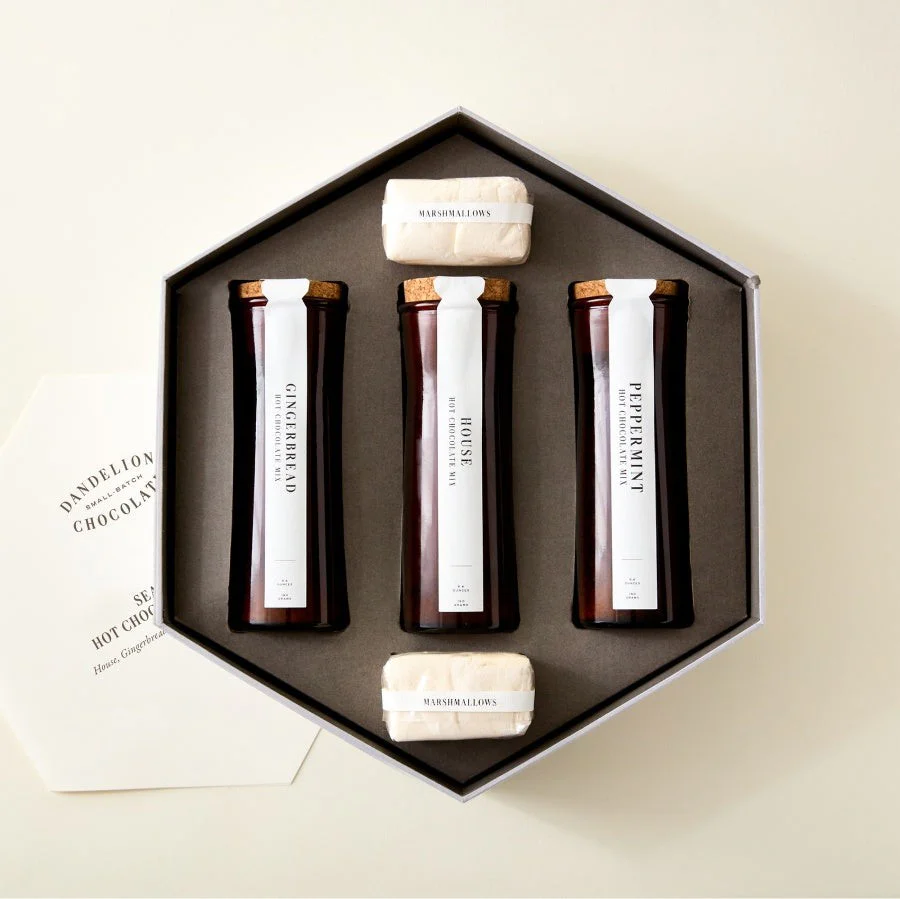 Seasonal Hot Chocolate Mix Trio with Marshmallows