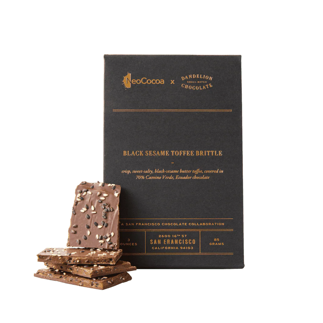 Black-Sesame Toffee Brittle