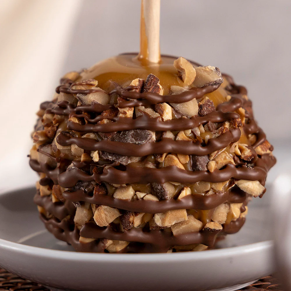 English Toffee Caramel Apple