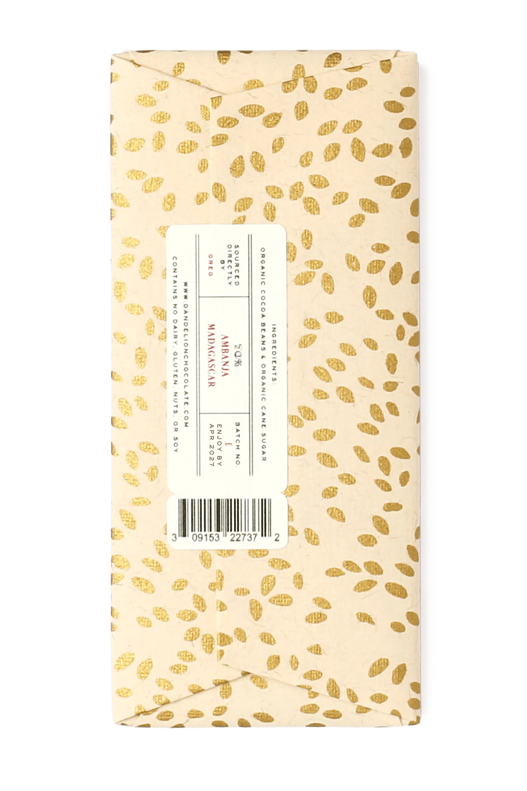 Ambanja, Madagascar 70% Single-Origin Chocolate Bar