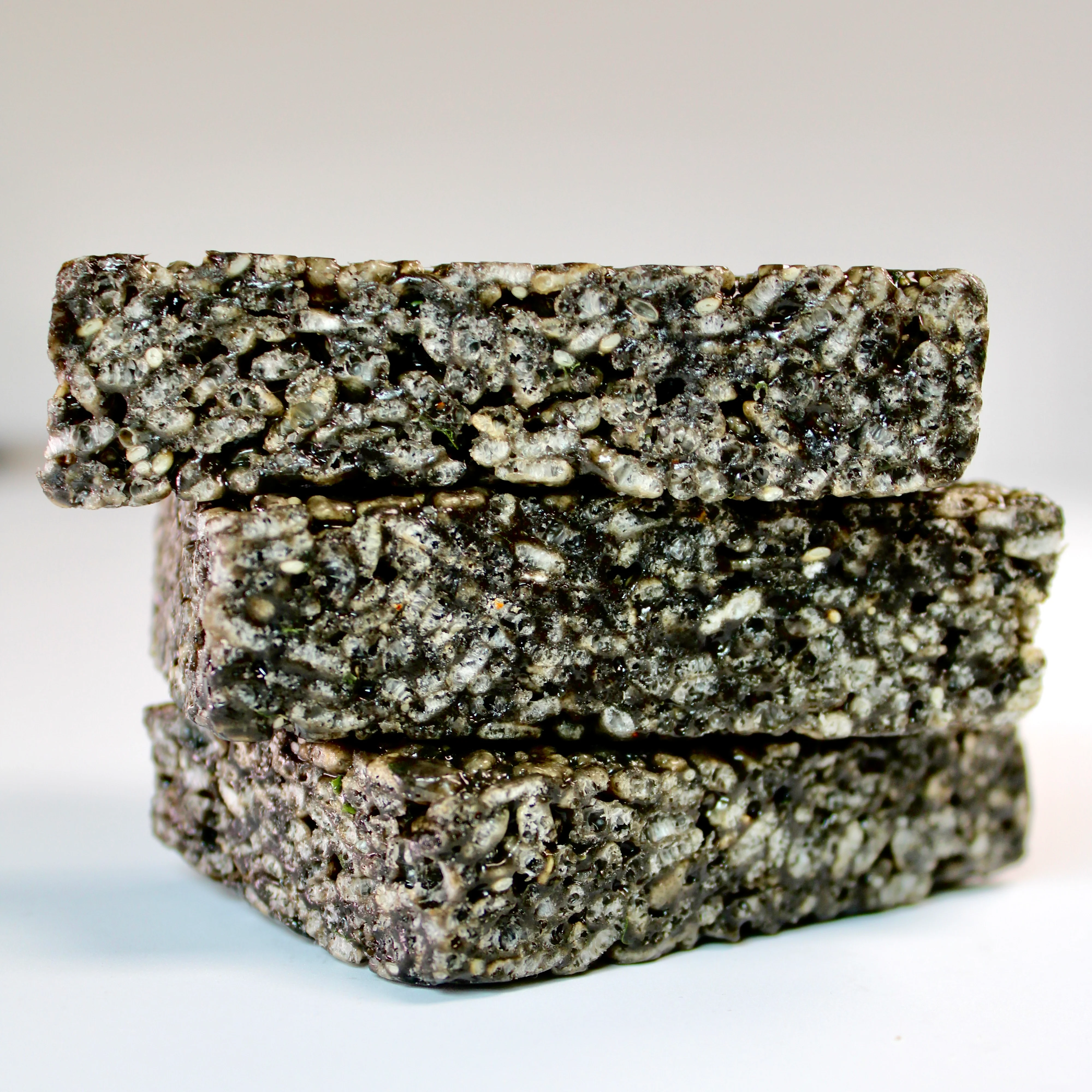 Black Sesame Furikake Crispy Rice Bar
