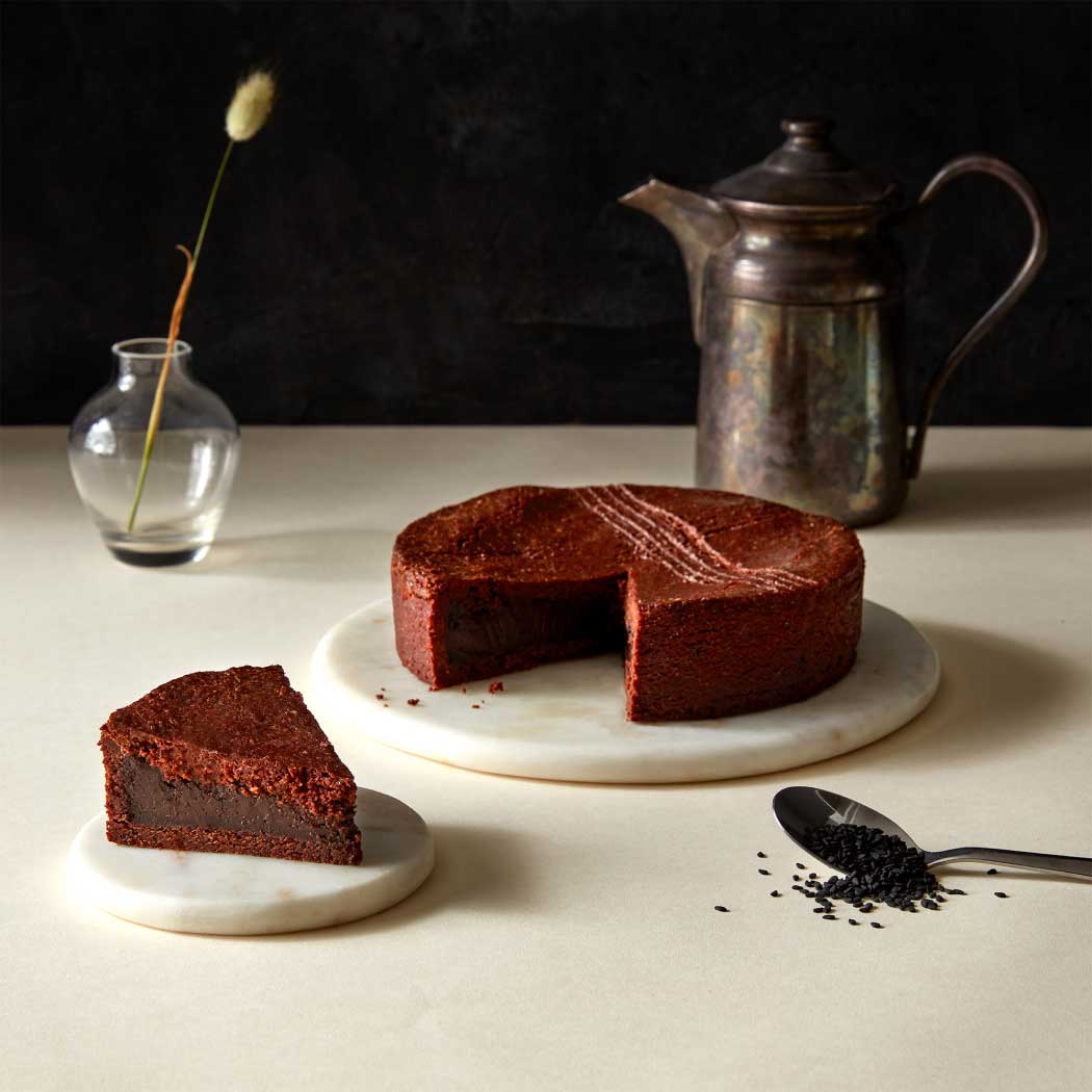 Black Sesame Gâteau Basque