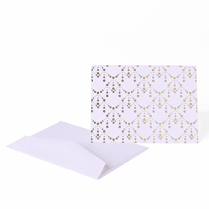 Gold-Foiled Notecard