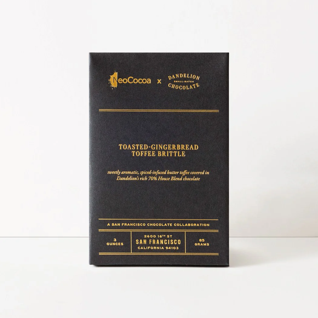 Toasted-Gingerbread Toffee Brittle