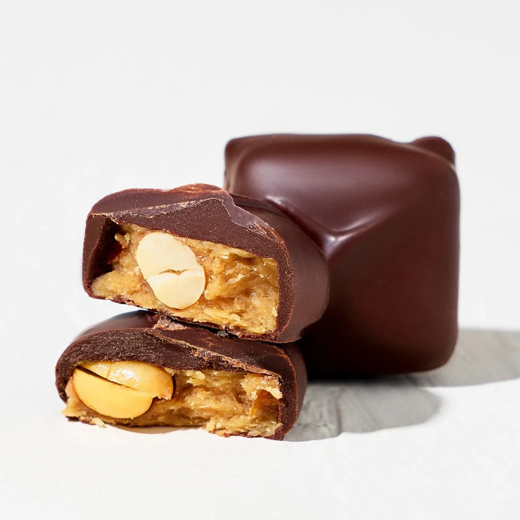 Peanut Butter Brittle Bonbons