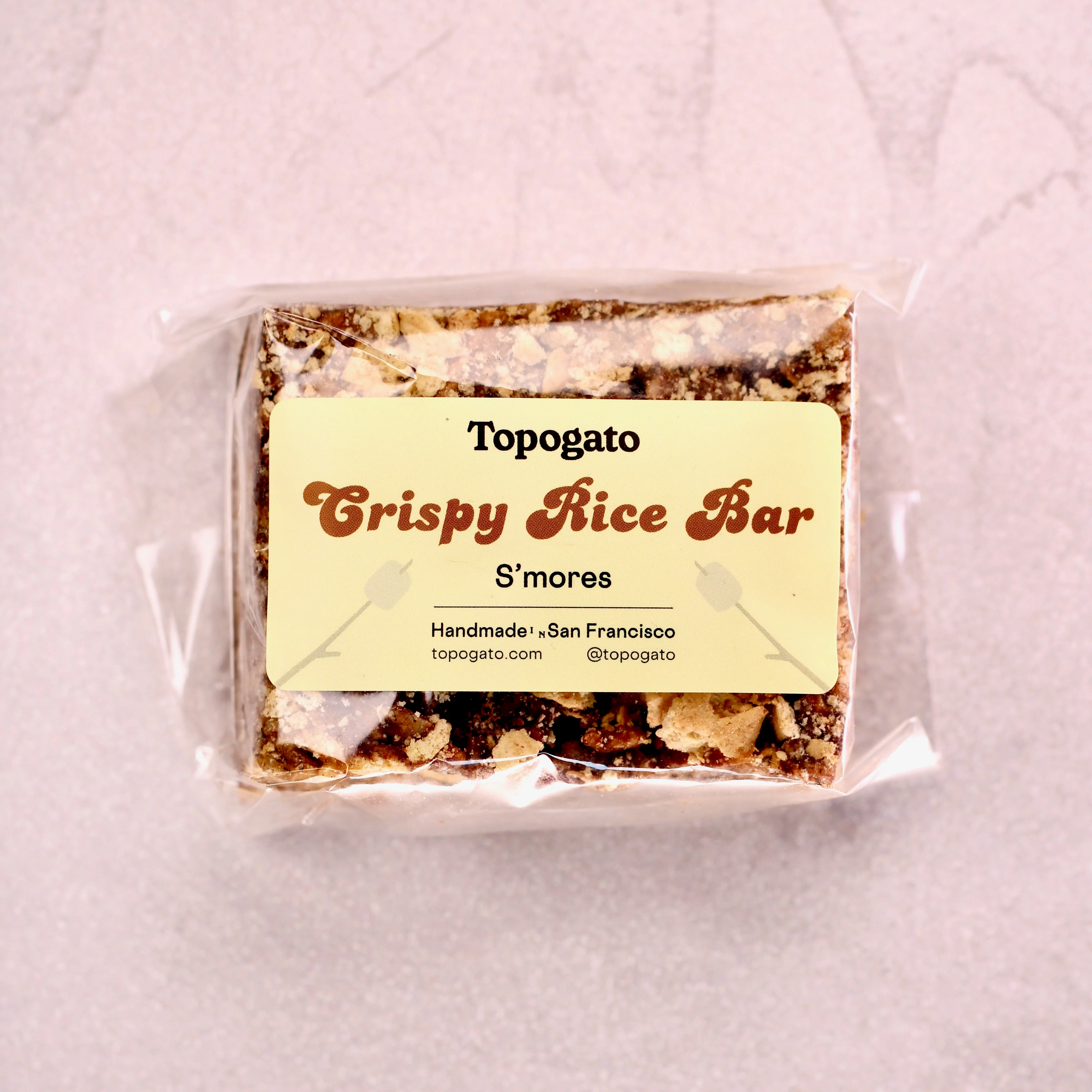 S'mores Crispy Rice Bar