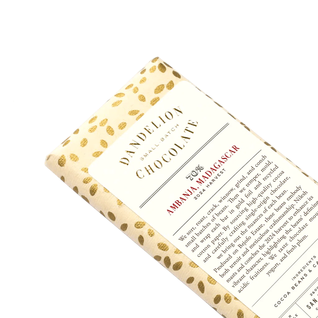 Ambanja, Madagascar 70% Single-Origin Chocolate Bar