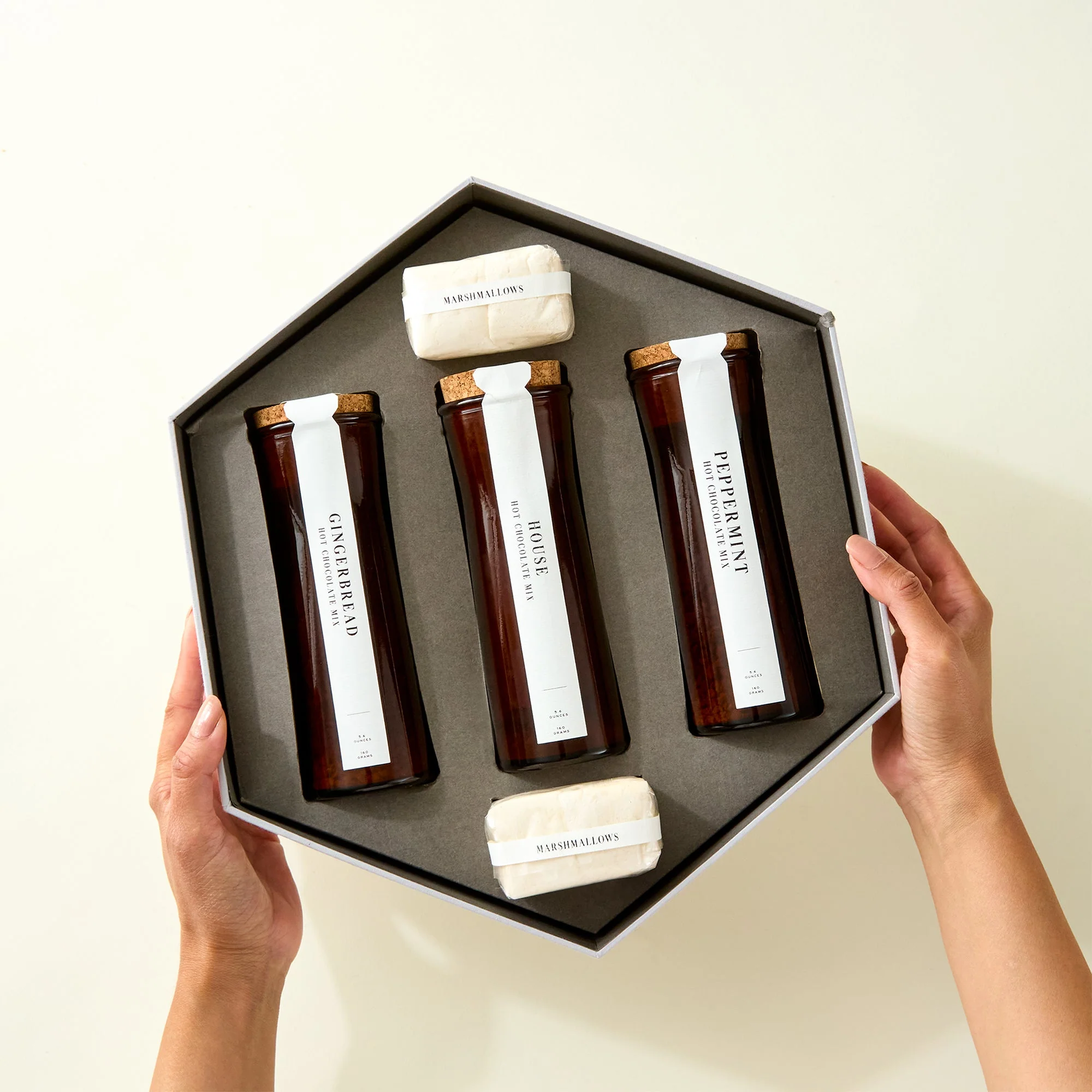 Seasonal Hot Chocolate Trio with marshmallows- Lincoln Access