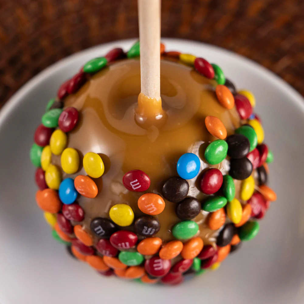 Caramel Apple featuring M&M’s® Candies