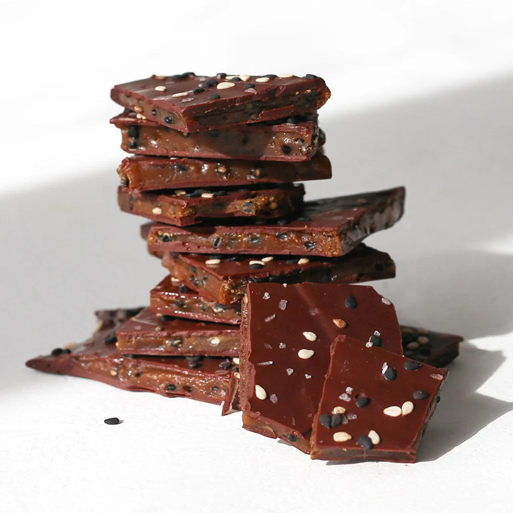 Black-Sesame Toffee Brittle
