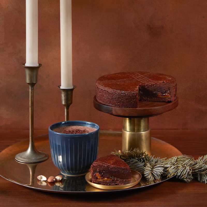 Spiced Almond Praliné Gâteau