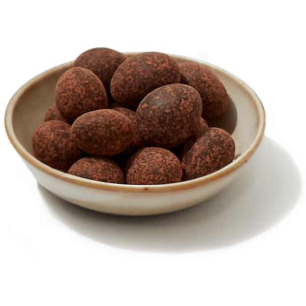 Chocolate-Covered Caramelized Almonds