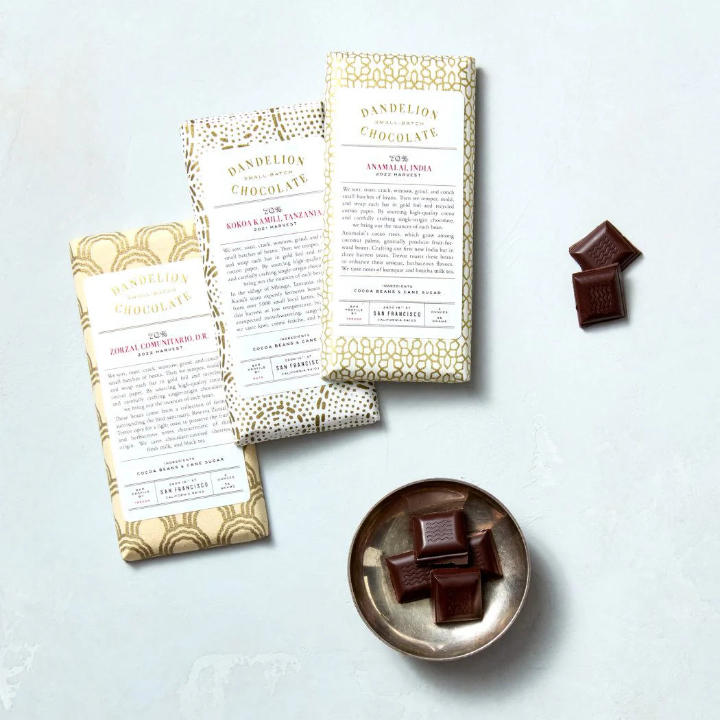 70% Three-Bar Gift Set