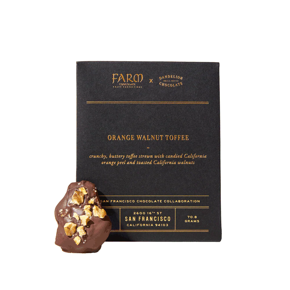 Orange Walnut Toffee