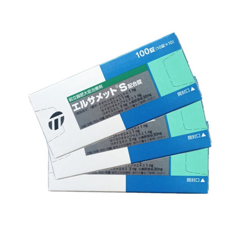 ElsametS 武田制药 爱活前列通复合片：100片 前列腺炎 前列腺增生肥大 DB前列腺治疗剂 尿频尿急尿不净