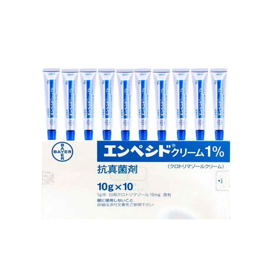 拜耳 妇科Empecid克霉唑乳膏1%：念珠菌 引起的 阴道炎 和外阴阴道炎 外用涂抹膏 妇科病 妇科炎症 骚痒红肿