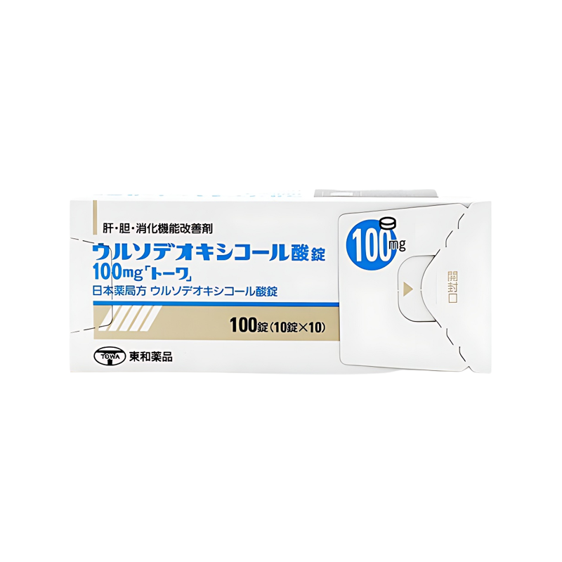 东和肝胆改善胶囊Ursodeoxycholic 熊去氧胆酸片 100mg「東和」胆结石 肝硬化，慢性肝炎 护肝 护胆 100片